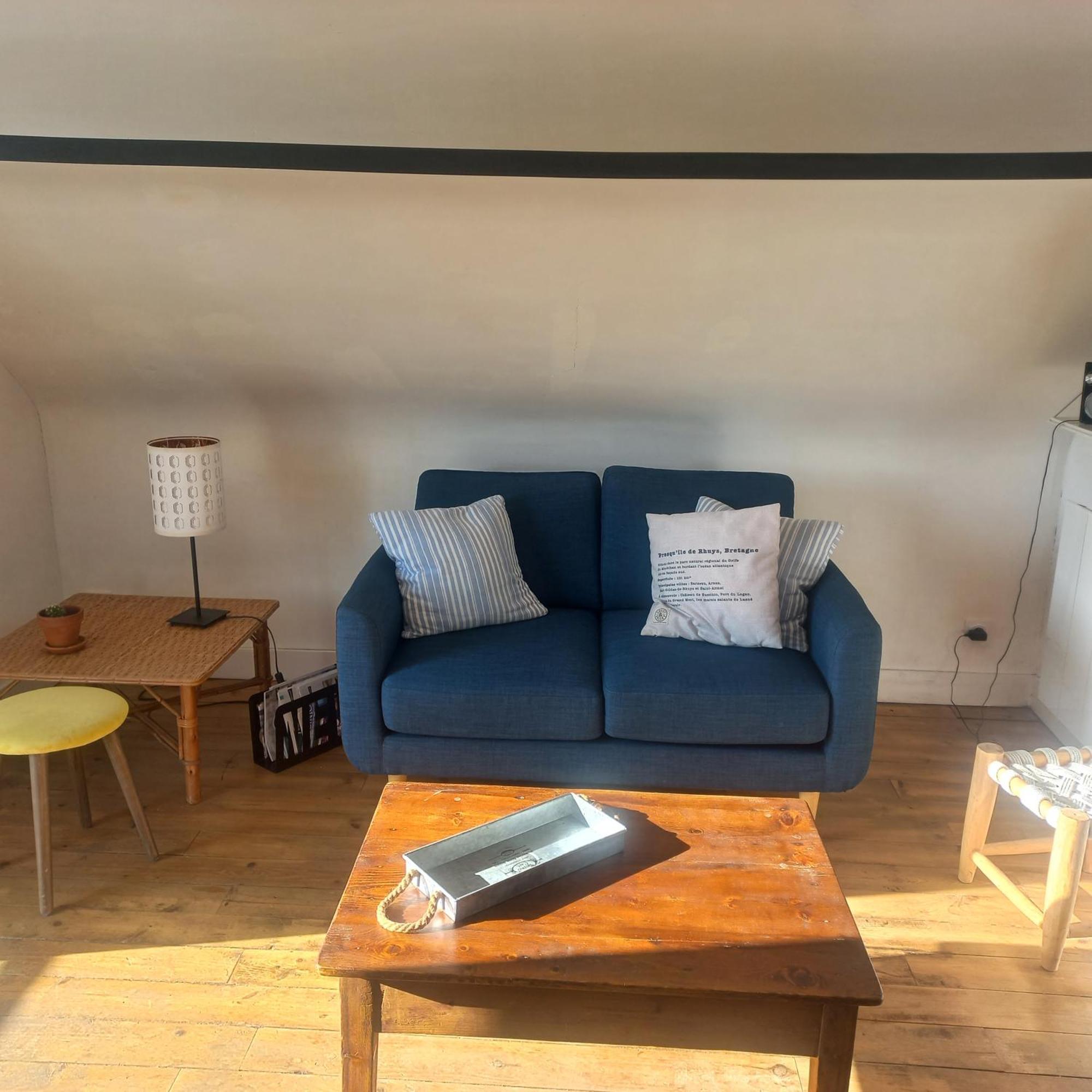 Appartement indépendant Saint-Gildas-de-Rhuys Buitenkant foto